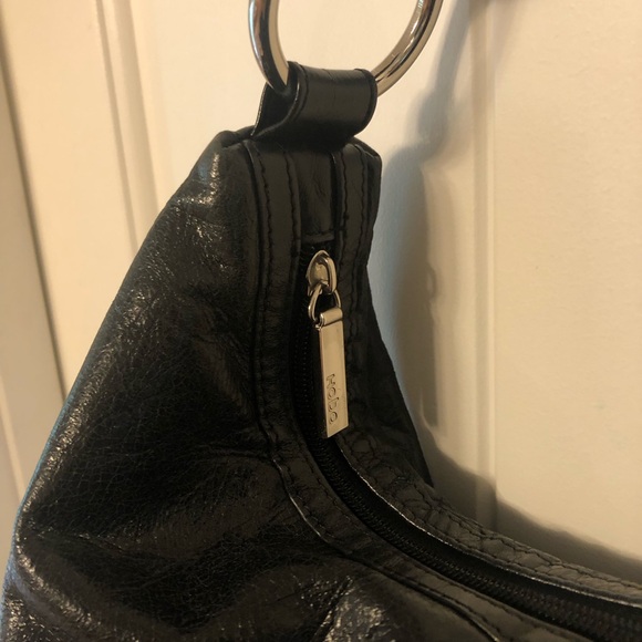 HOBO Black Leather Shoulder Bag - Picture 3 of 7